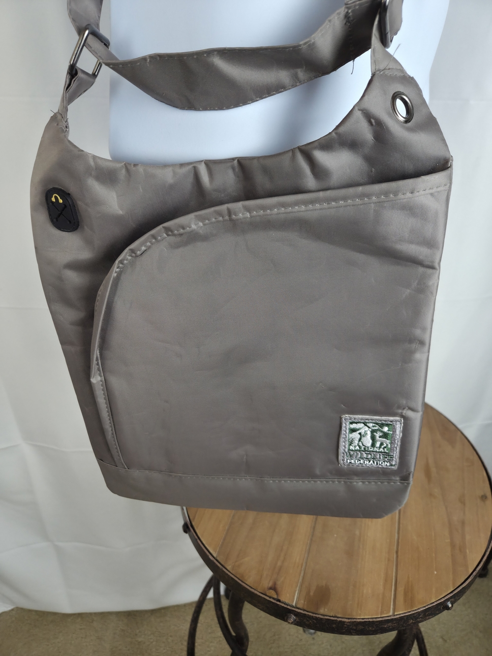 Unbranded Taupe Kids Crossbody Messenger Bag